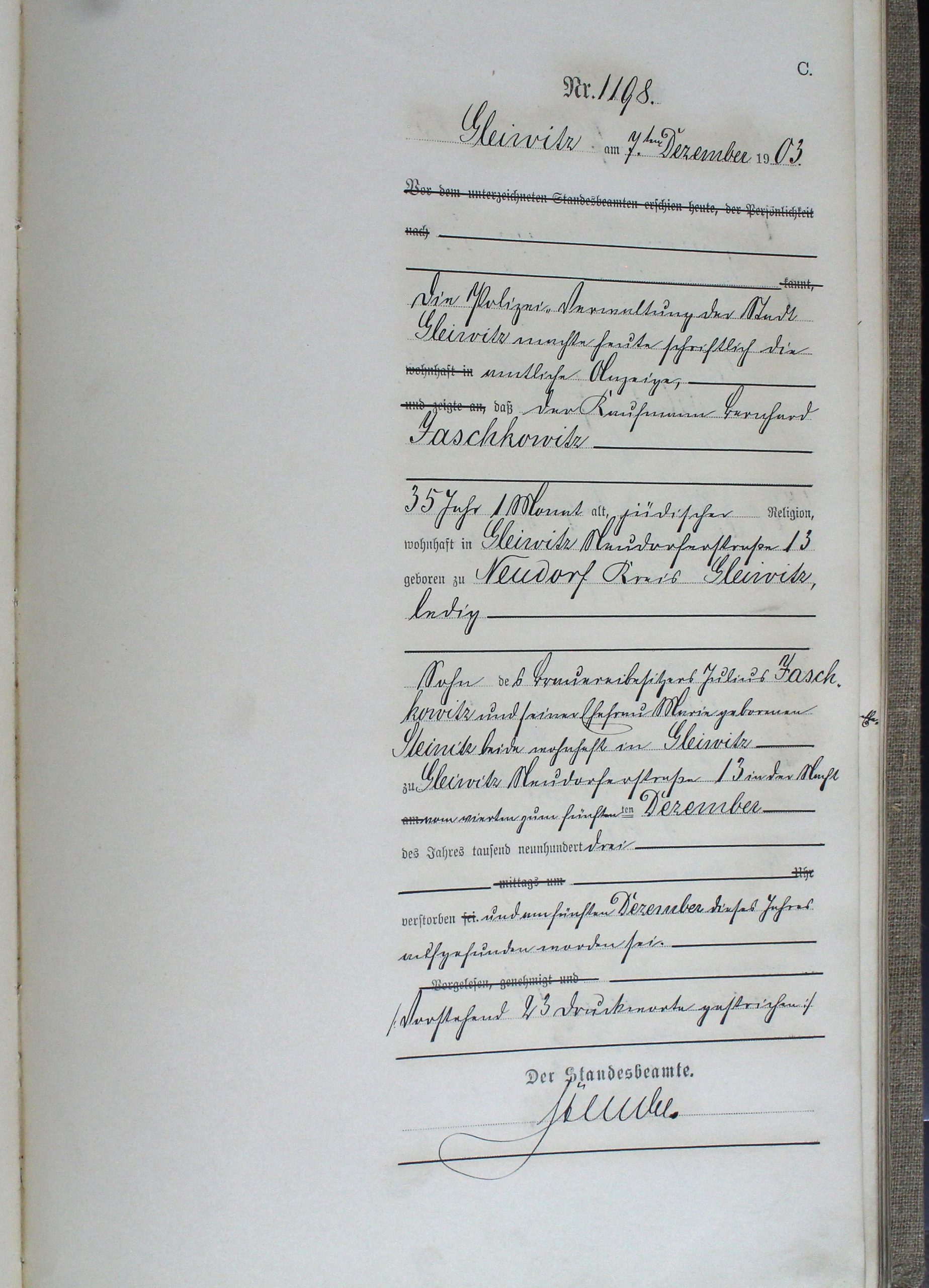 Akt zgonu