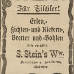 Stein Johanna, Oberschlesische Volksstimme 1900, Jg 25, nr 206, s. 4