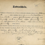 Swiadectwo zgonu Wilhelma Picka